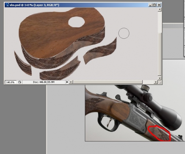 Creation of Accoustic Guitar: Step 2